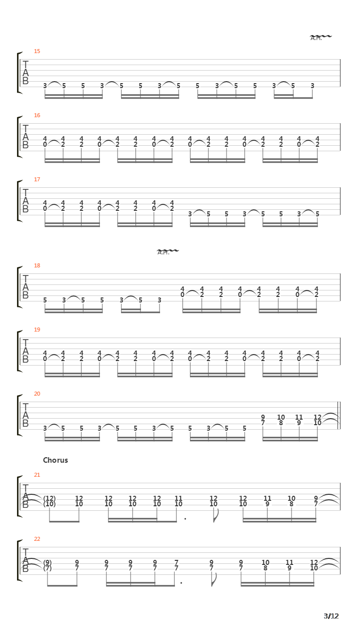 The Beginning At Last吉他谱