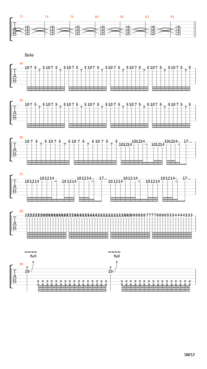The Beginning At Last吉他谱