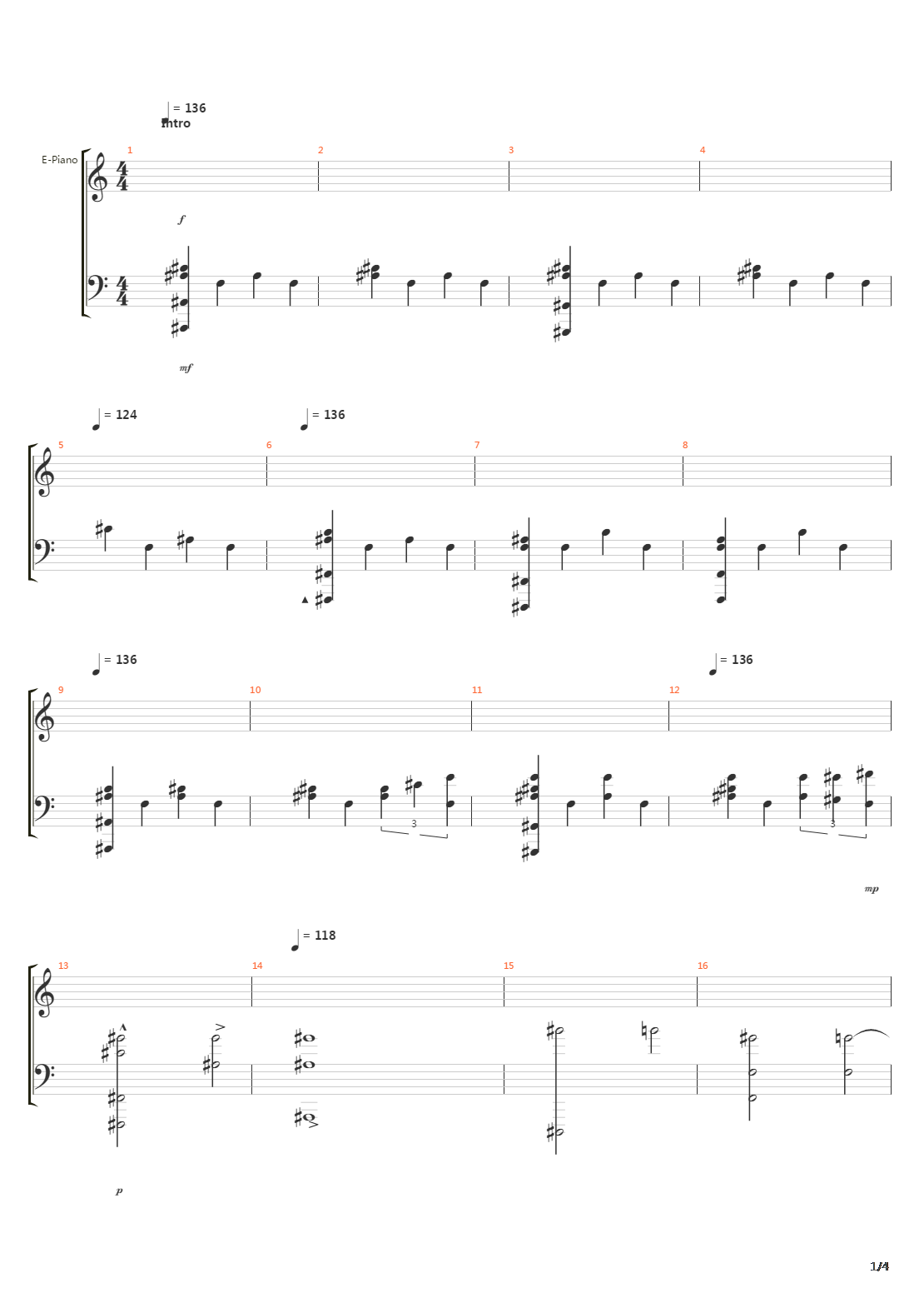 Lost It All Gp吉他谱