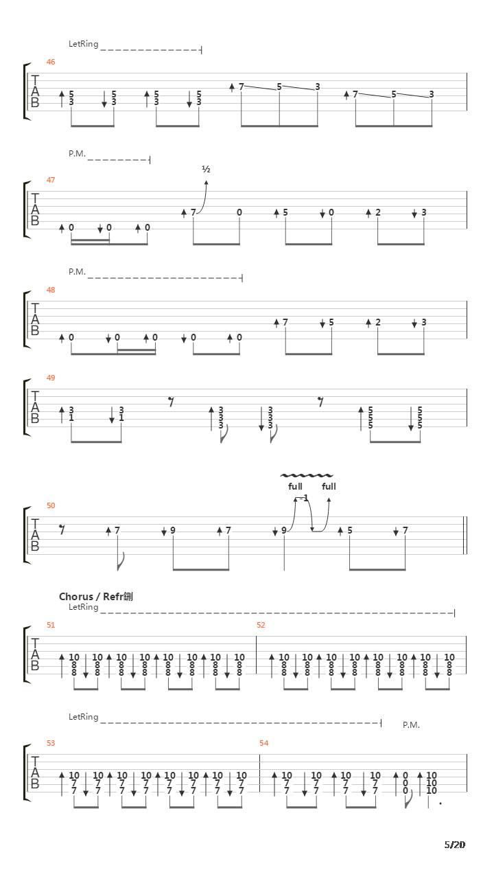 Perfect Weapon吉他谱