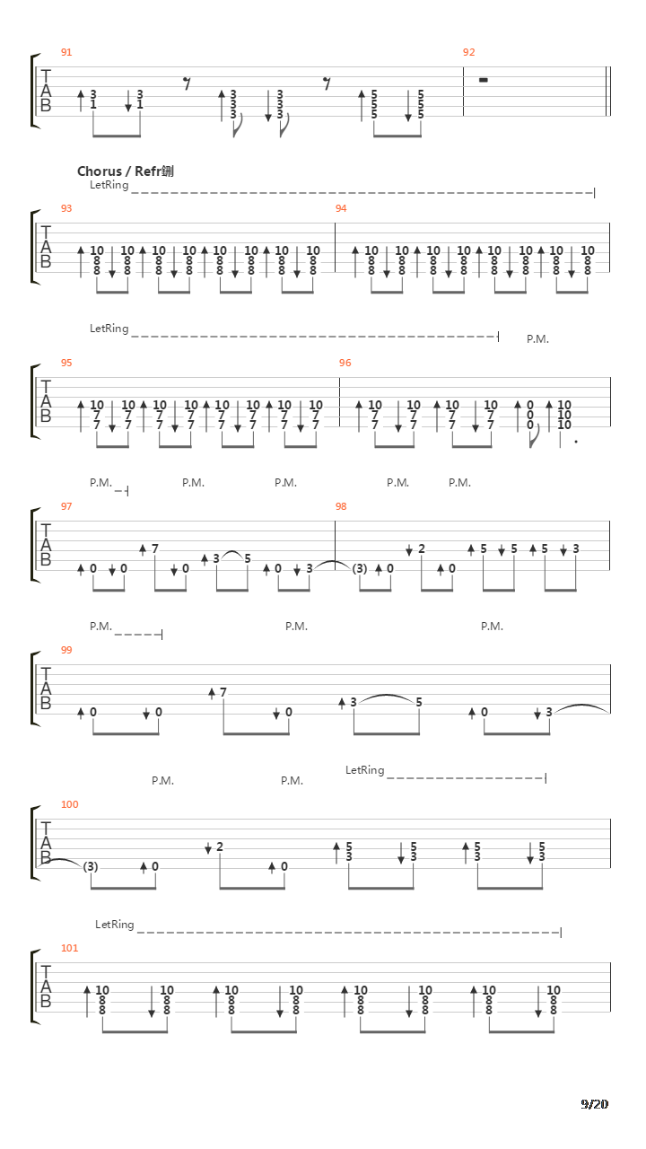 Perfect Weapon吉他谱