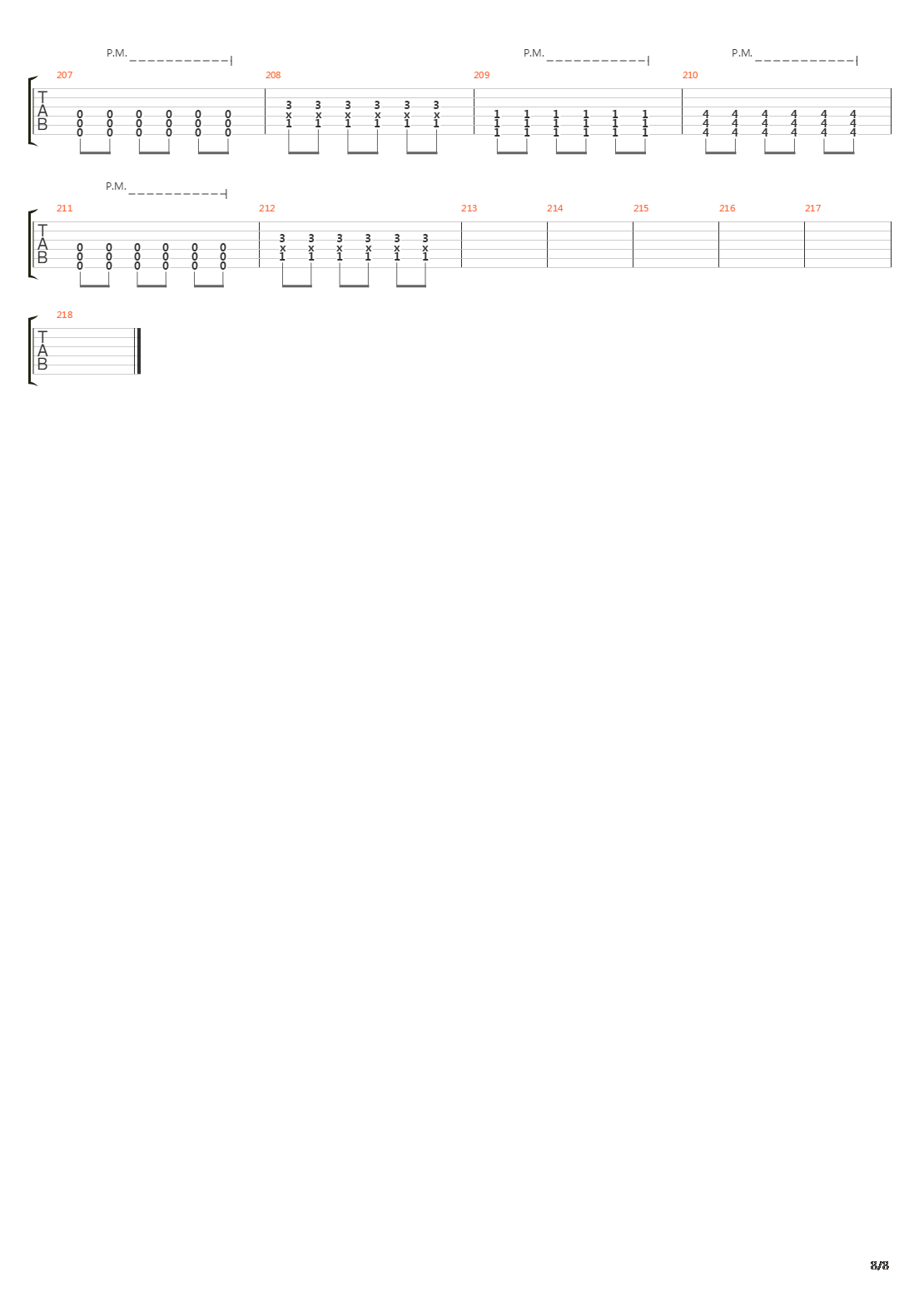 Shadows Die吉他谱