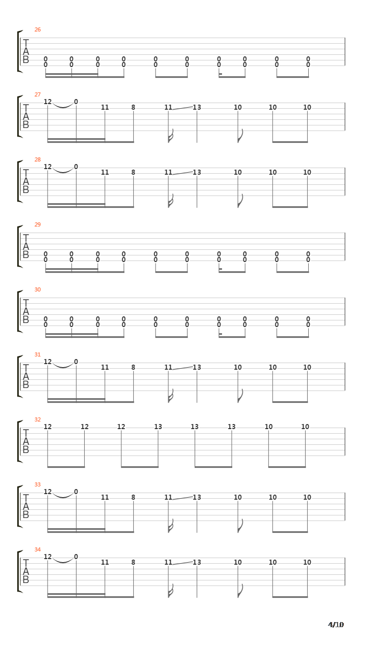 To Hell And Back吉他谱