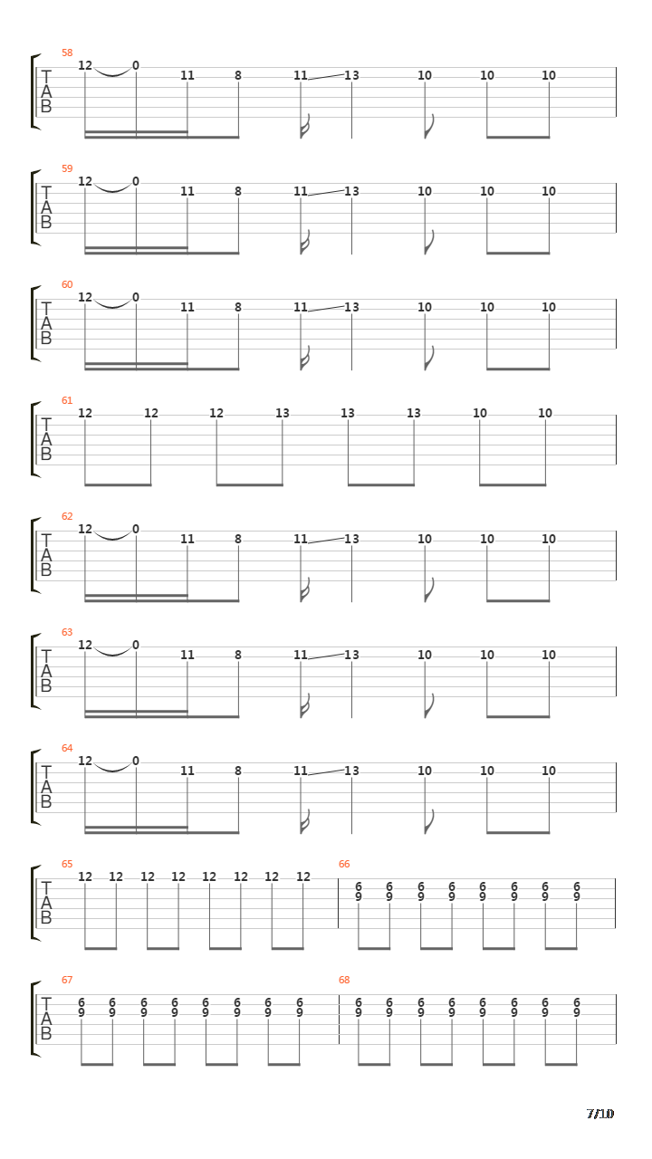 To Hell And Back吉他谱