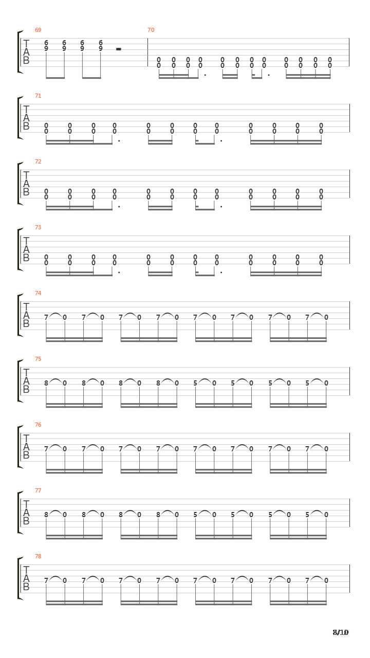 To Hell And Back吉他谱