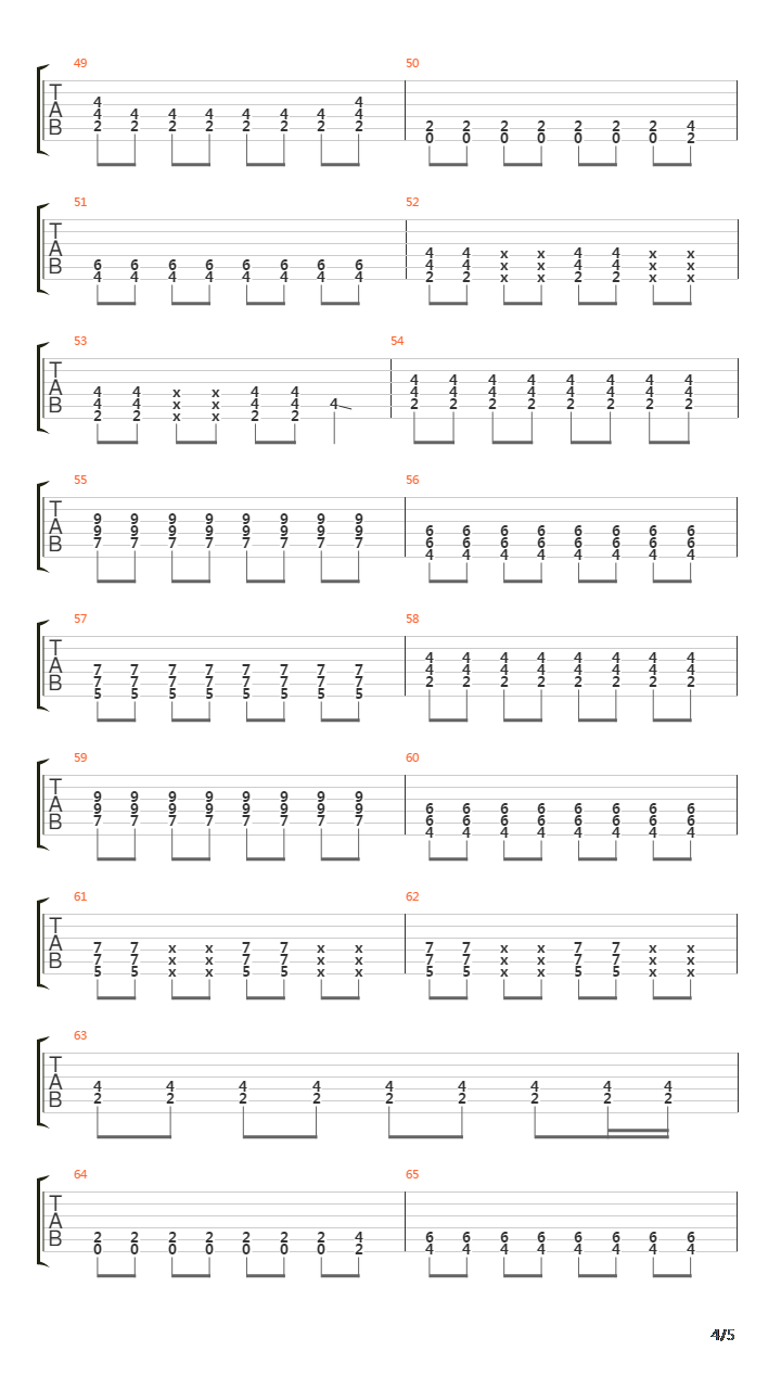 1985吉他谱