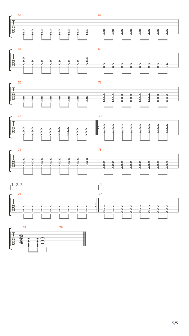 1985吉他谱