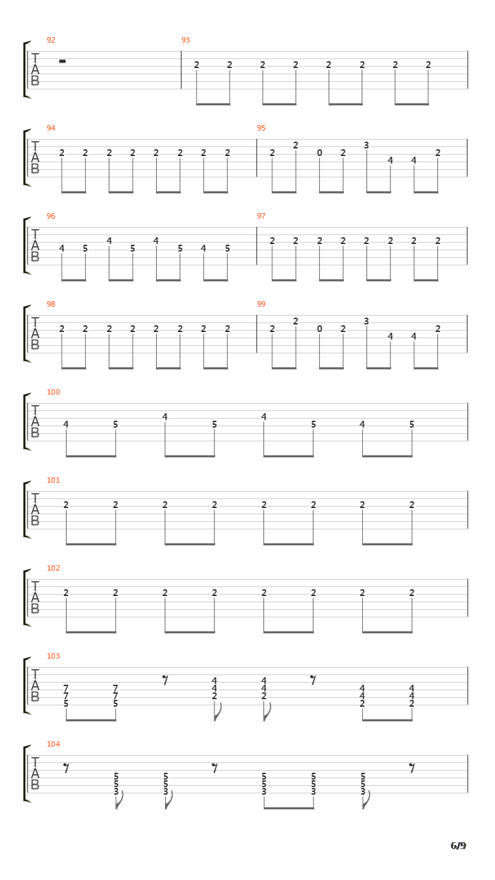 Sudden Death In Carolina吉他谱