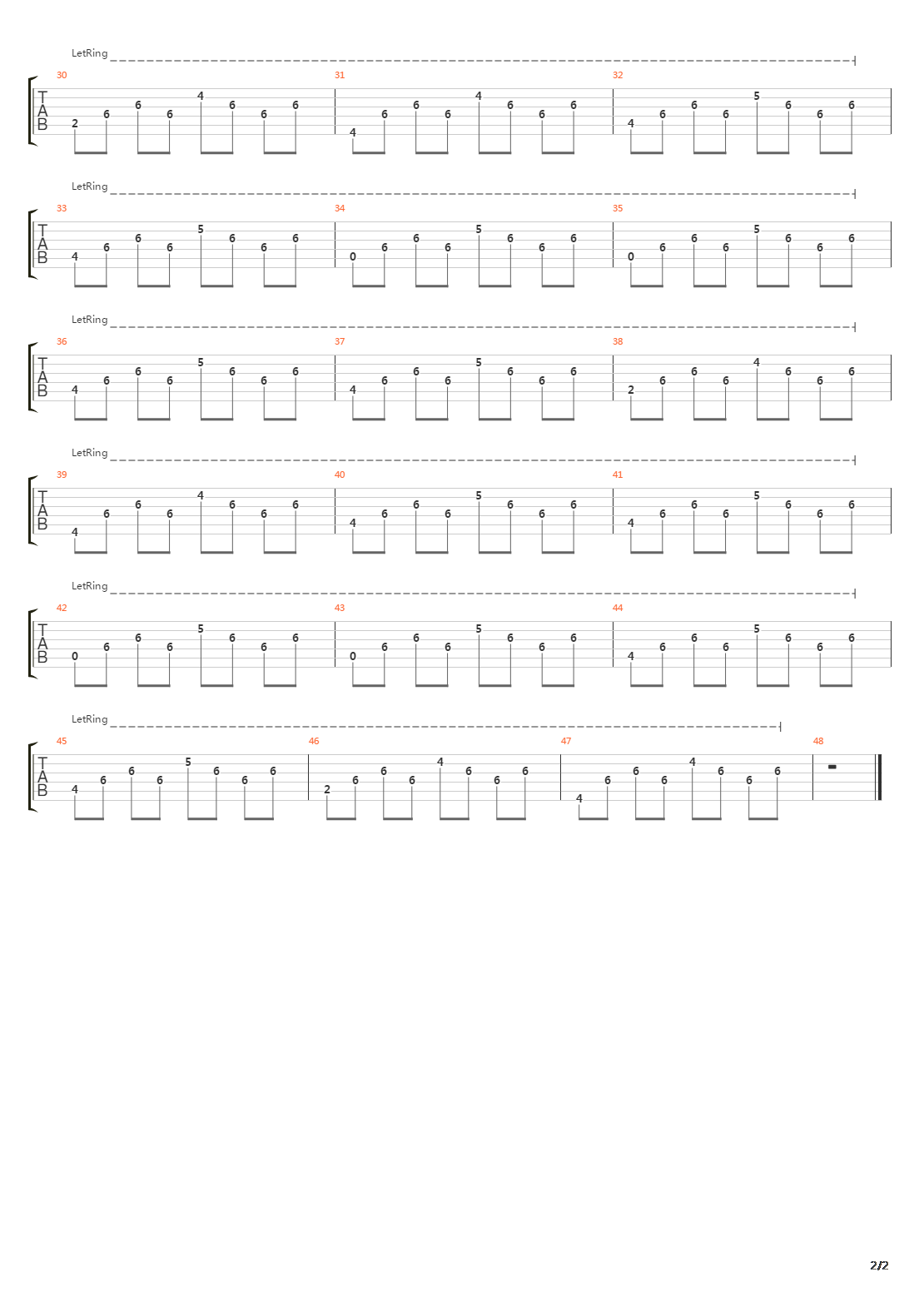 Tautou吉他谱