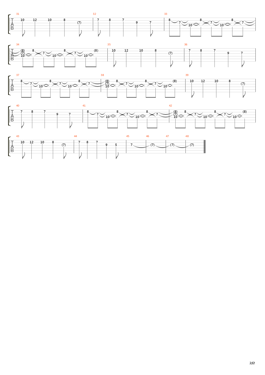 Mary吉他谱