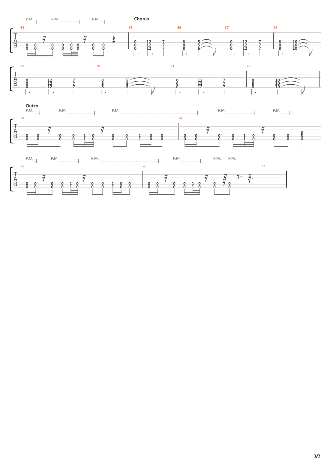 Blow Me Away吉他谱