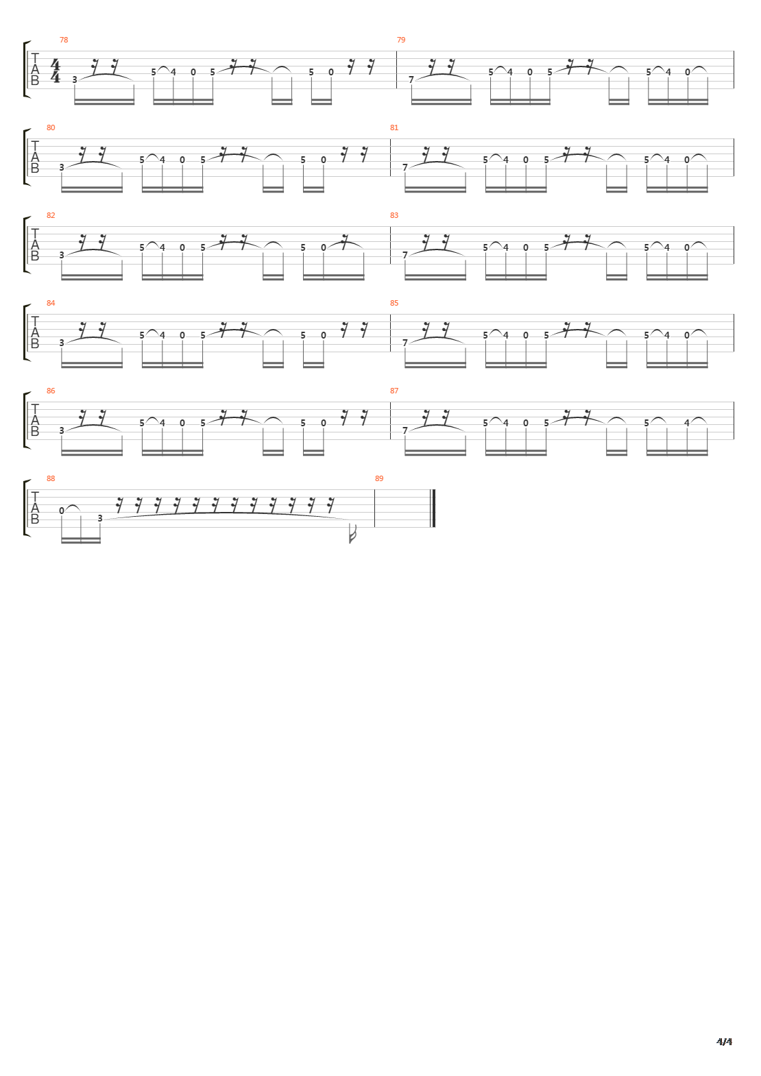 Shallow Bay吉他谱