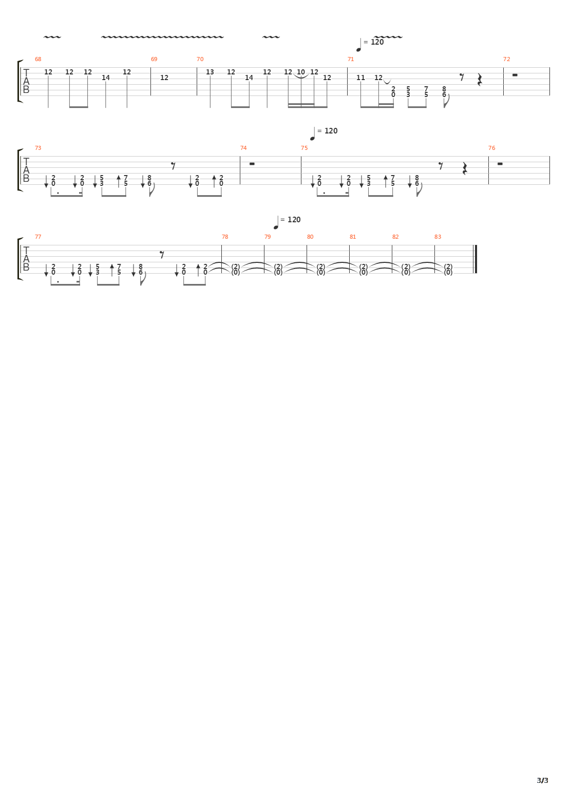 Book Of Thel吉他谱