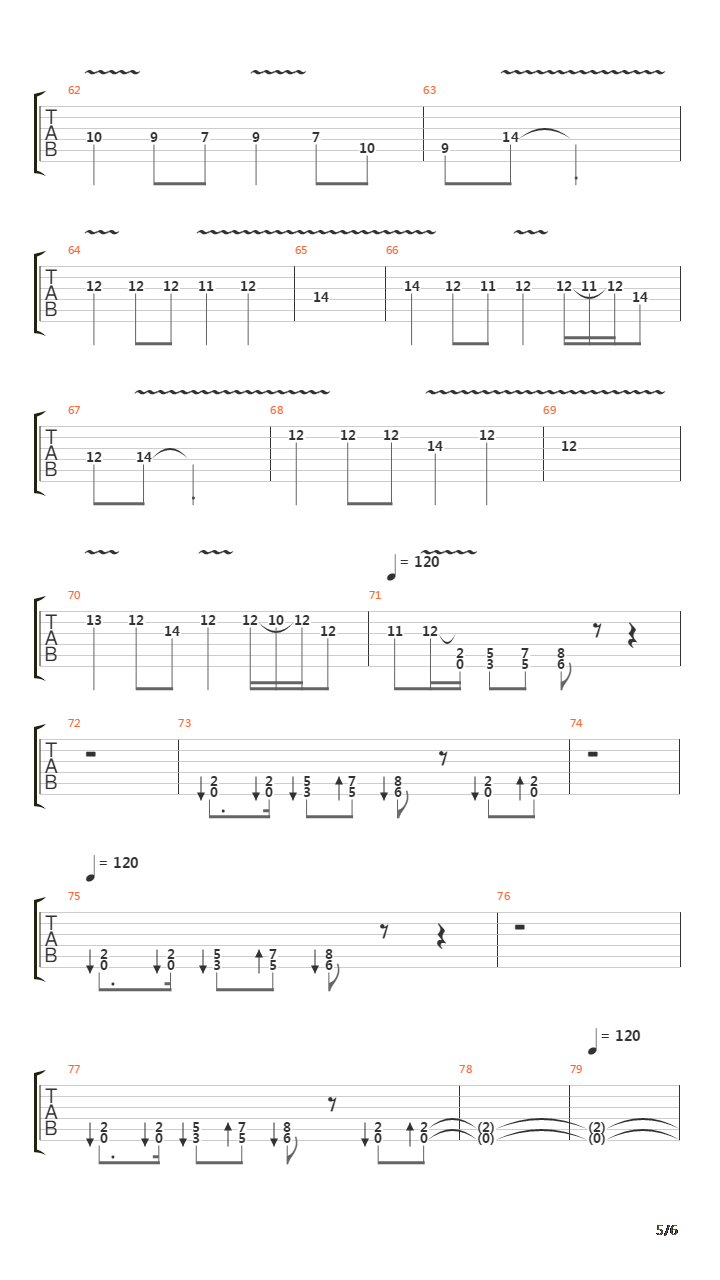 Book Of Thel吉他谱