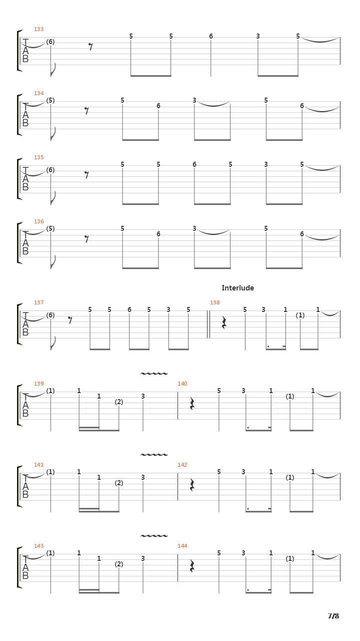 Jerusalem吉他谱