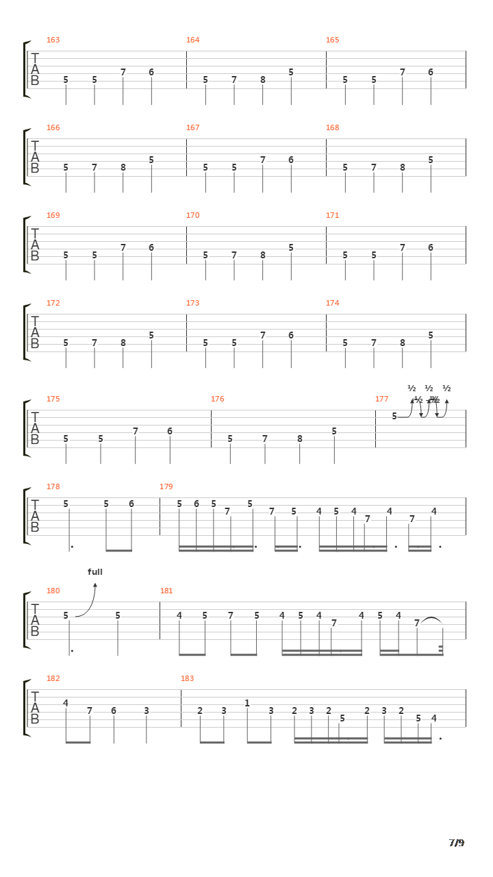 River Of No Return吉他谱