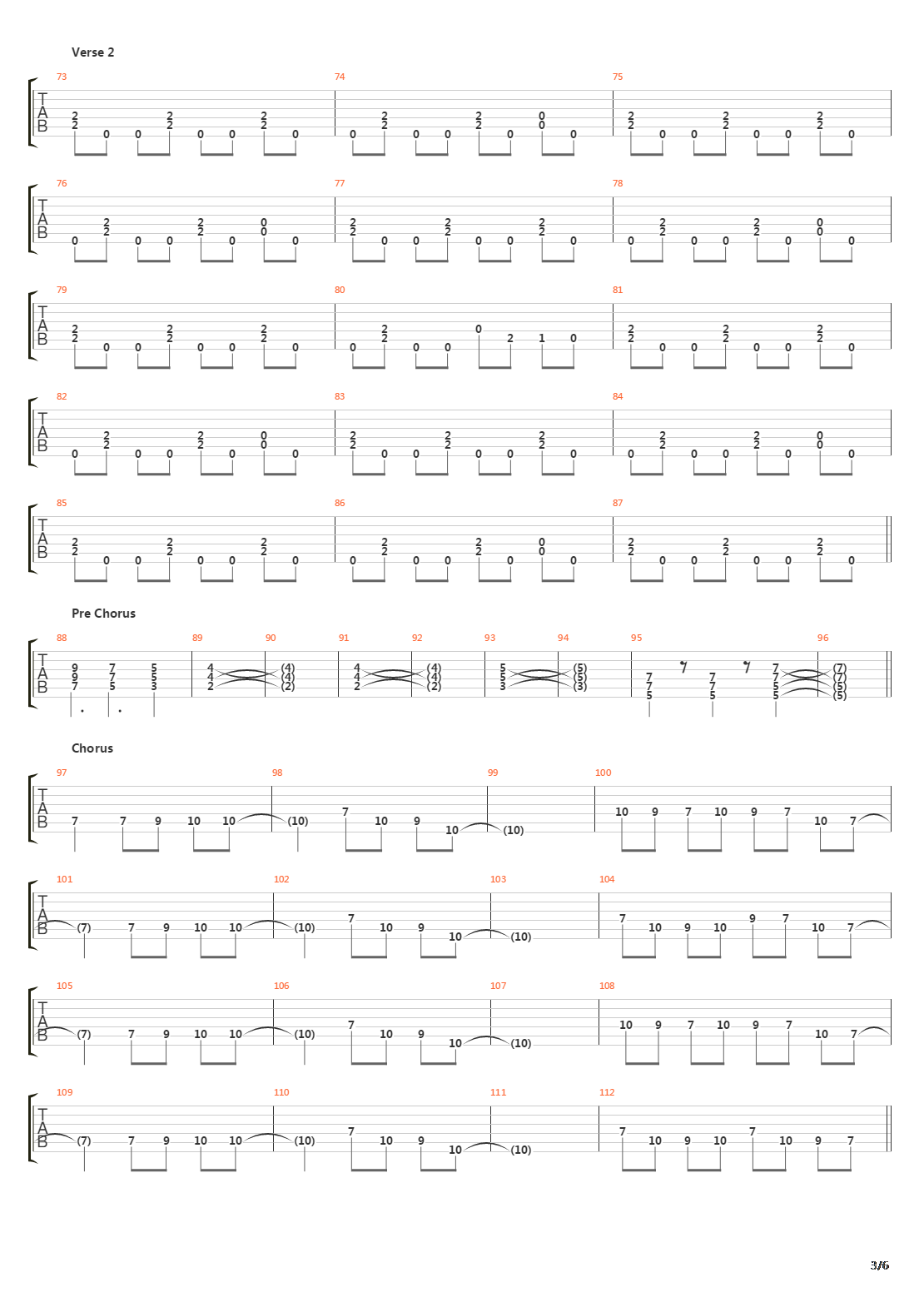 Road To Hell吉他谱