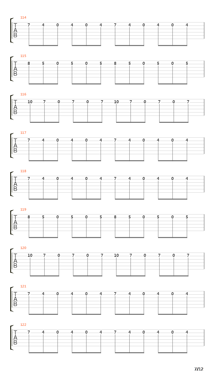 Road To Hell吉他谱