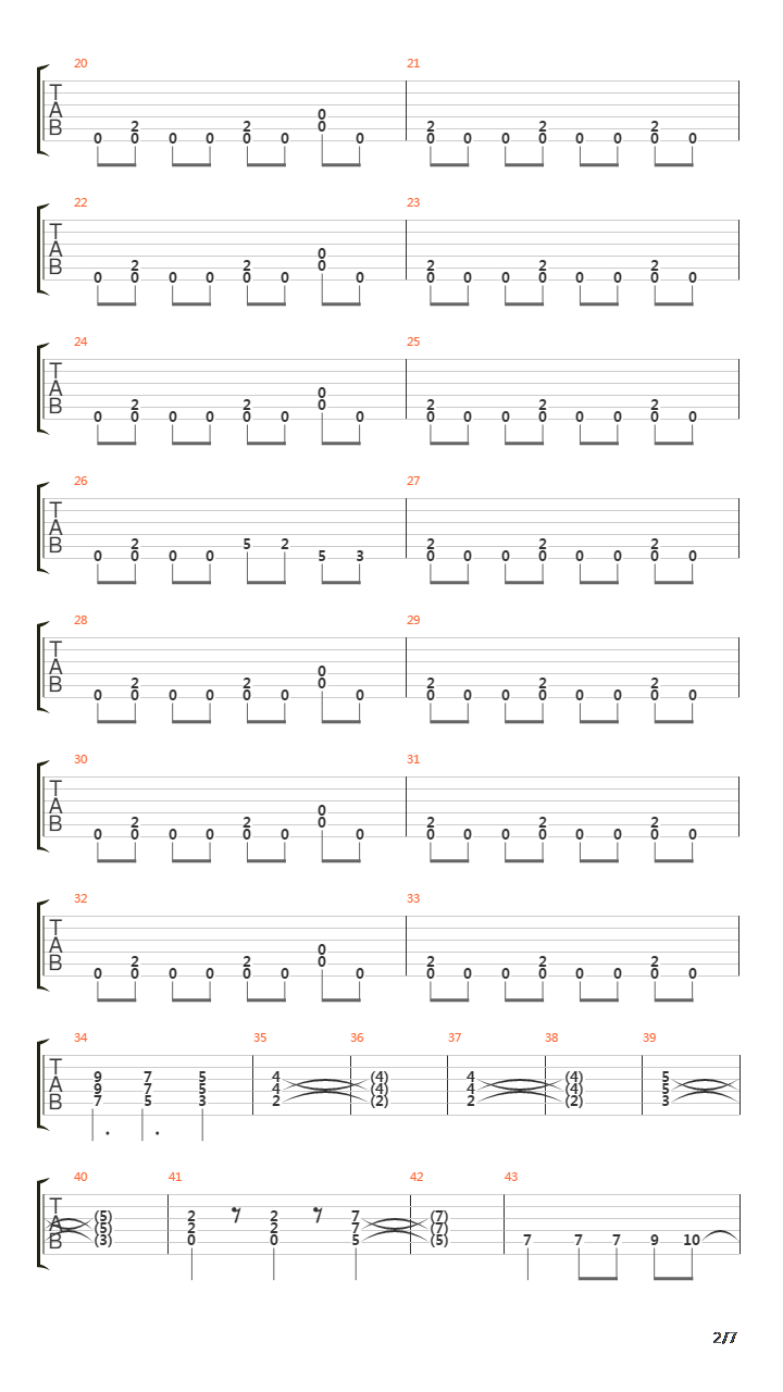 Road To Hell吉他谱