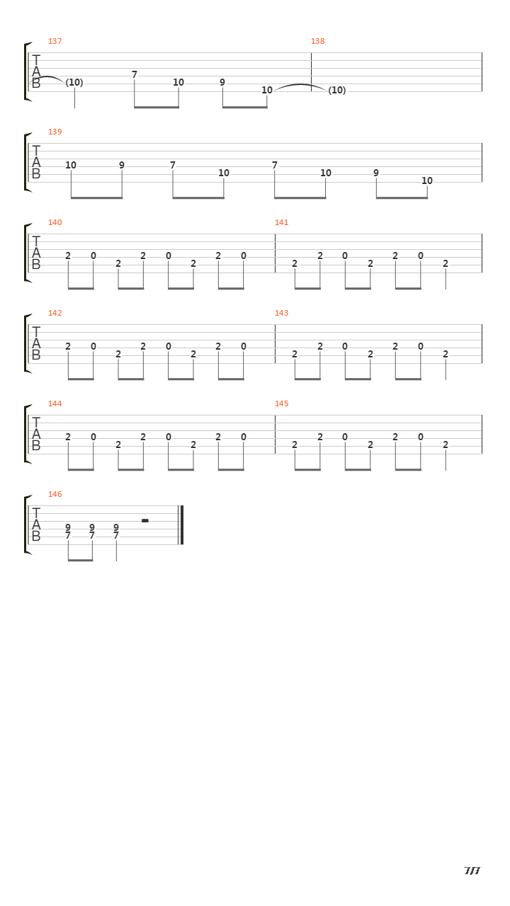 Road To Hell吉他谱