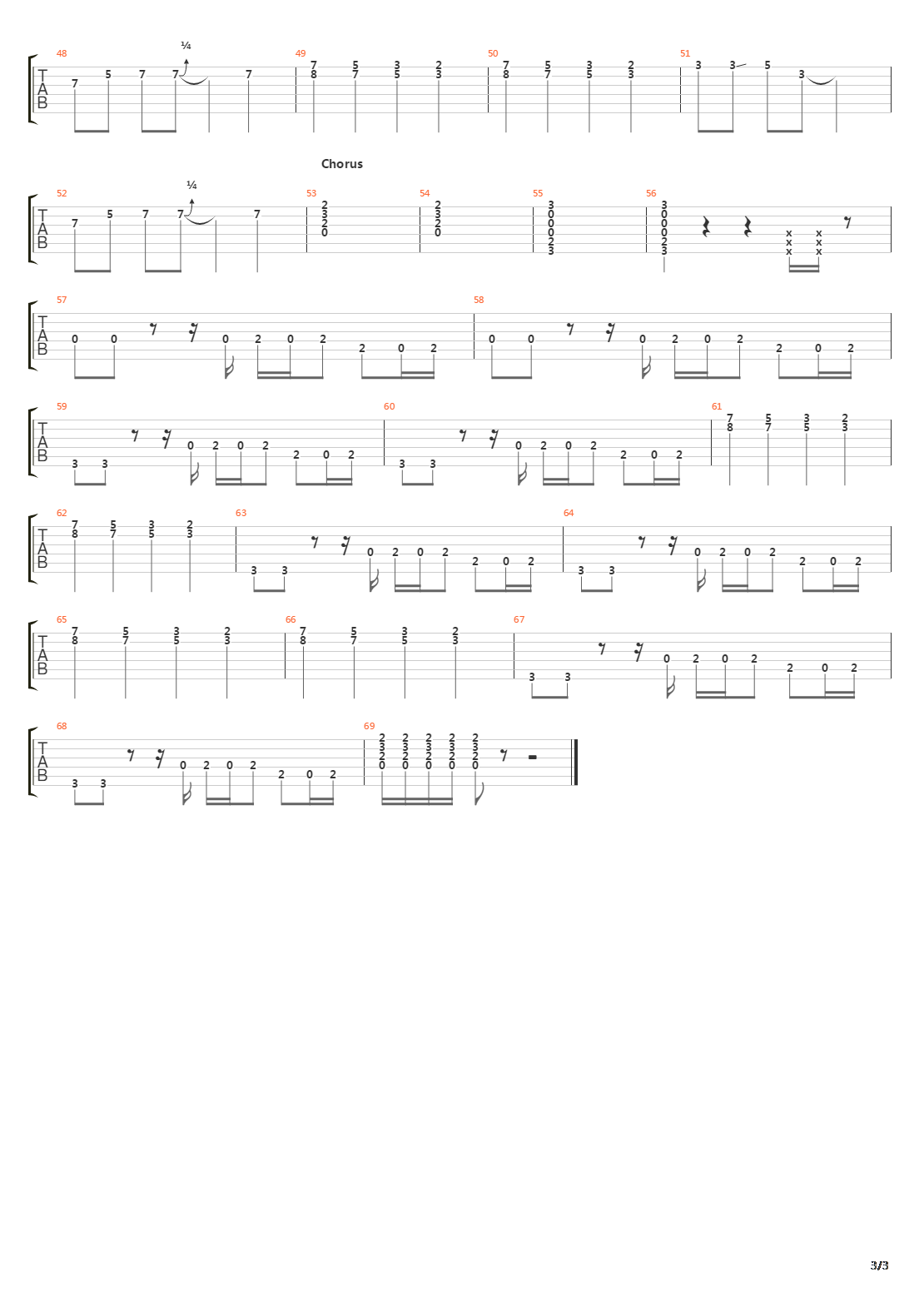 Downtown吉他谱