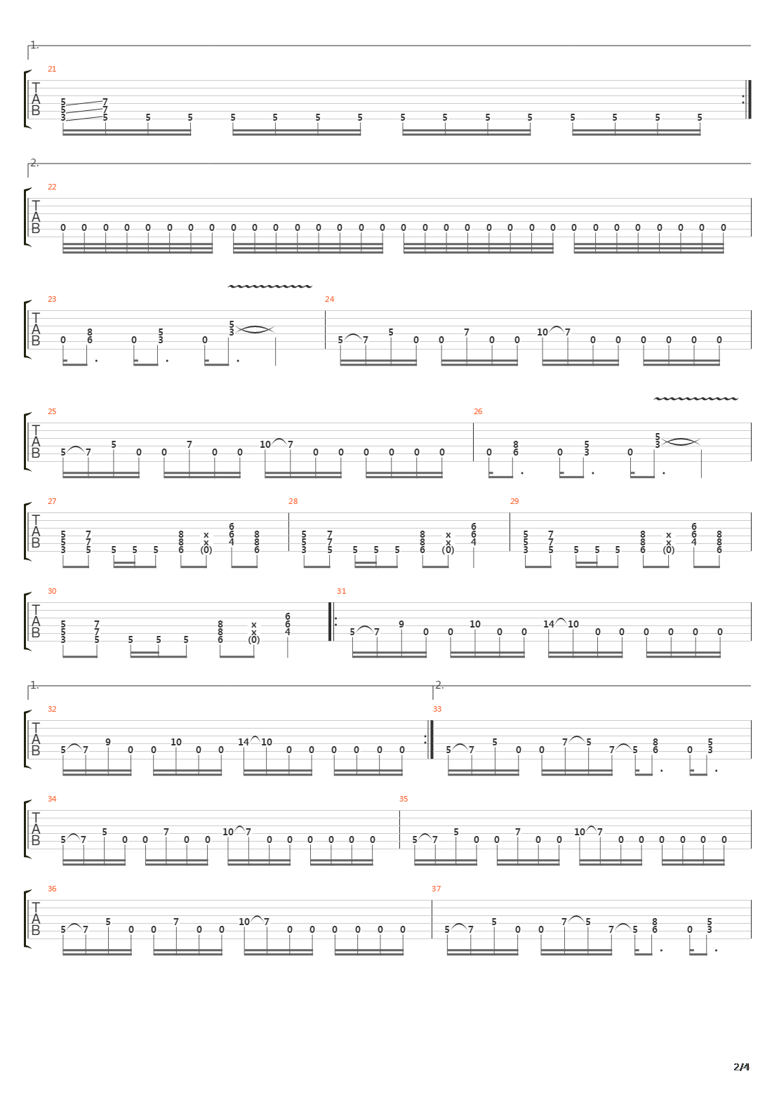 Rot N Roll吉他谱