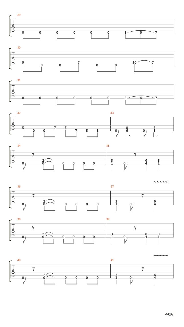 Rot N Roll吉他谱