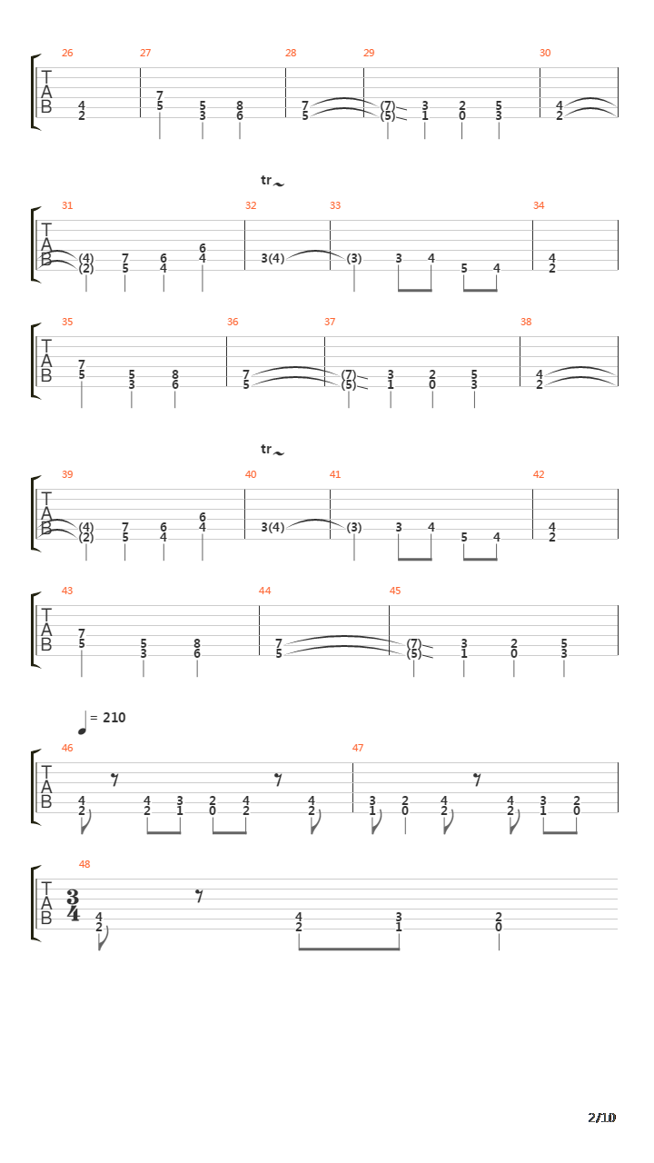 Reek Of Putrefaction吉他谱