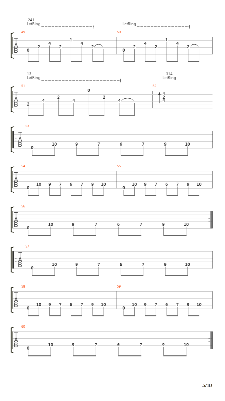 Polarized吉他谱