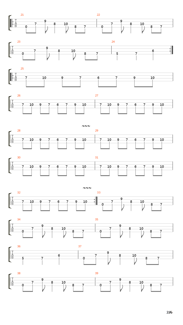 Polarized吉他谱