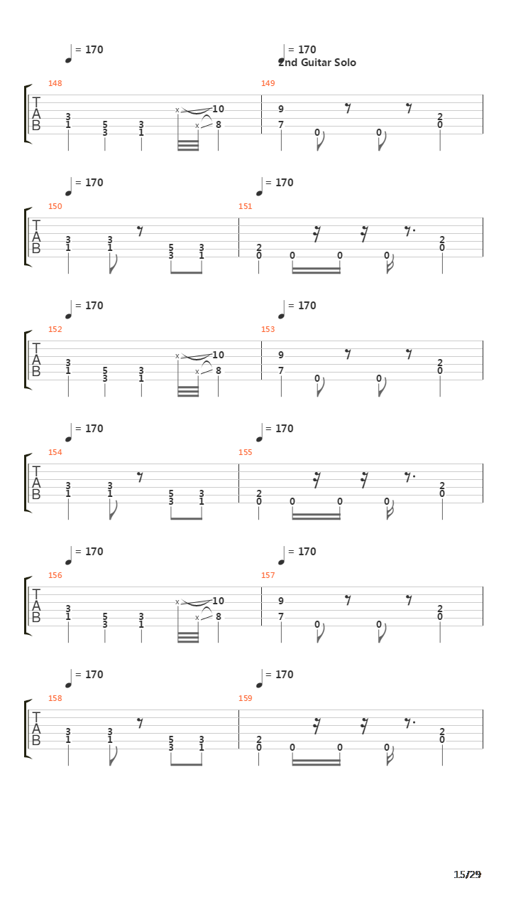 Inpropagation吉他谱