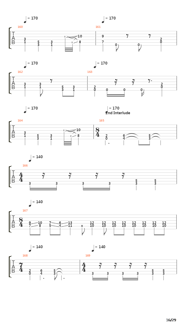 Inpropagation吉他谱