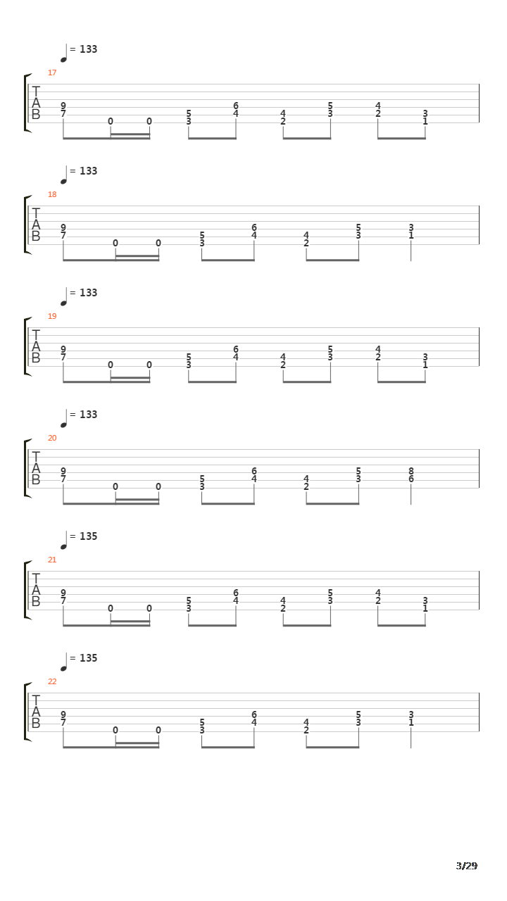 Inpropagation吉他谱