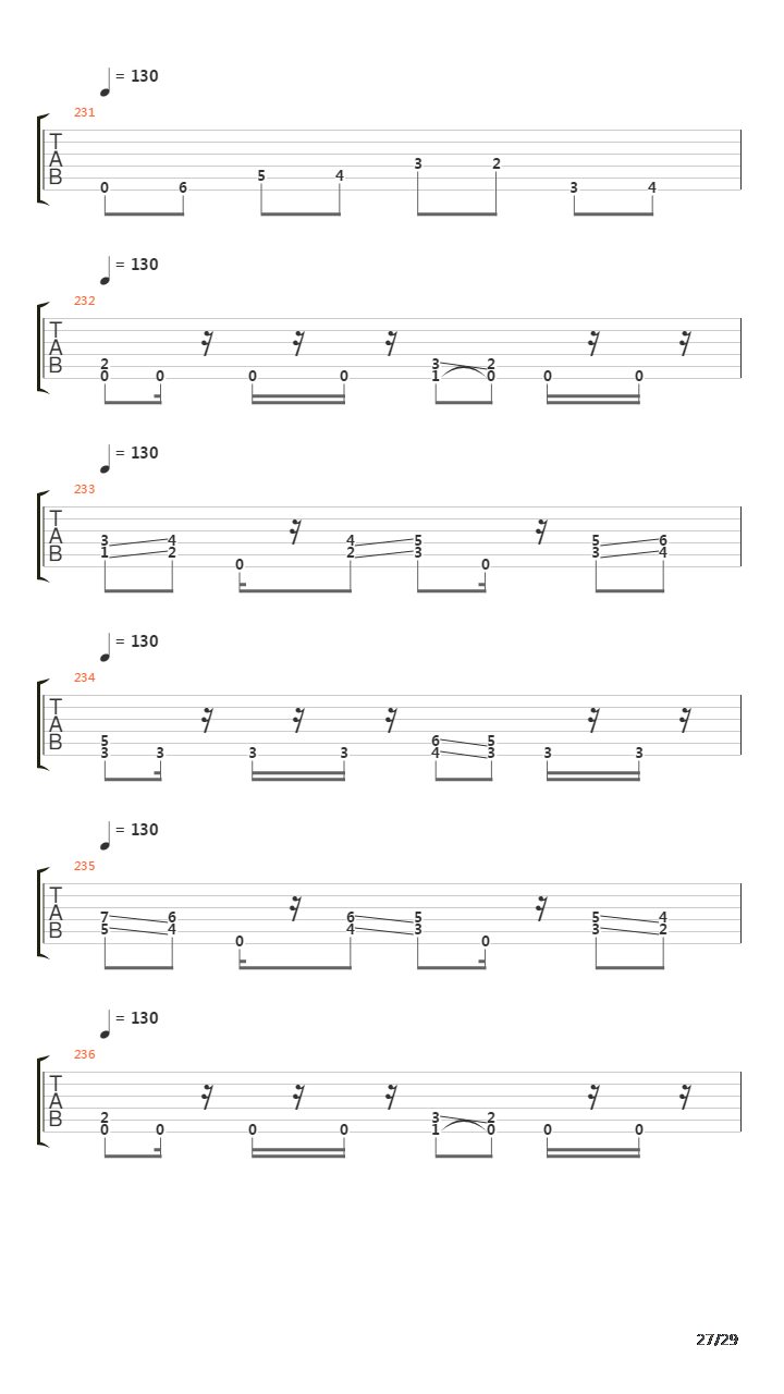 Inpropagation吉他谱