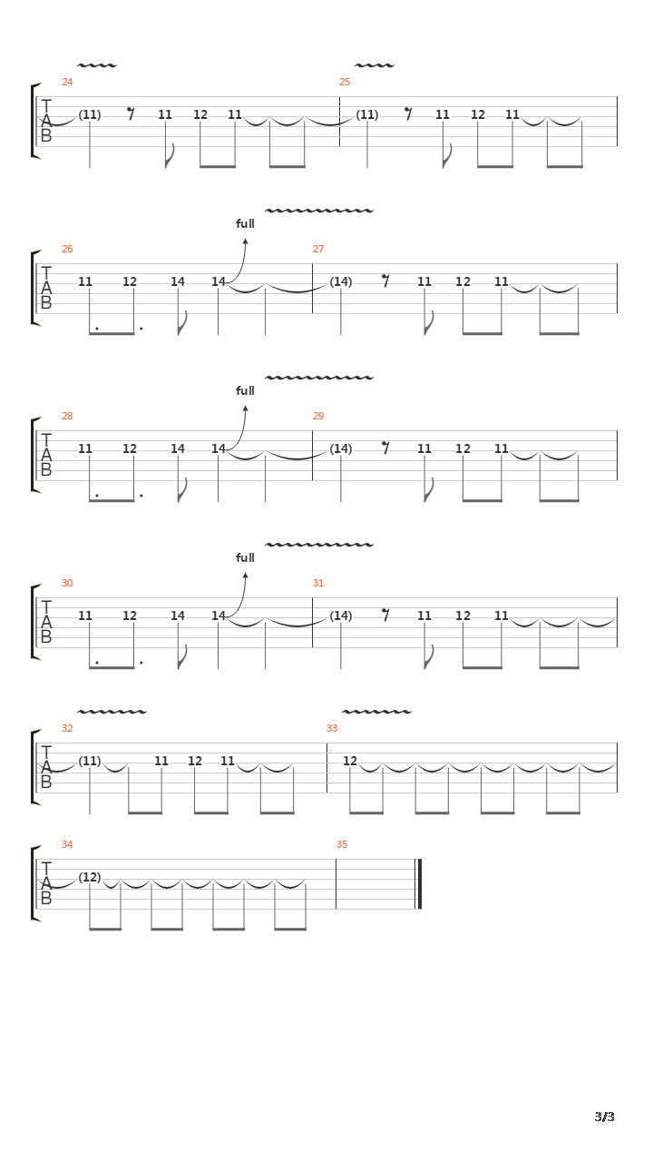 1985吉他谱