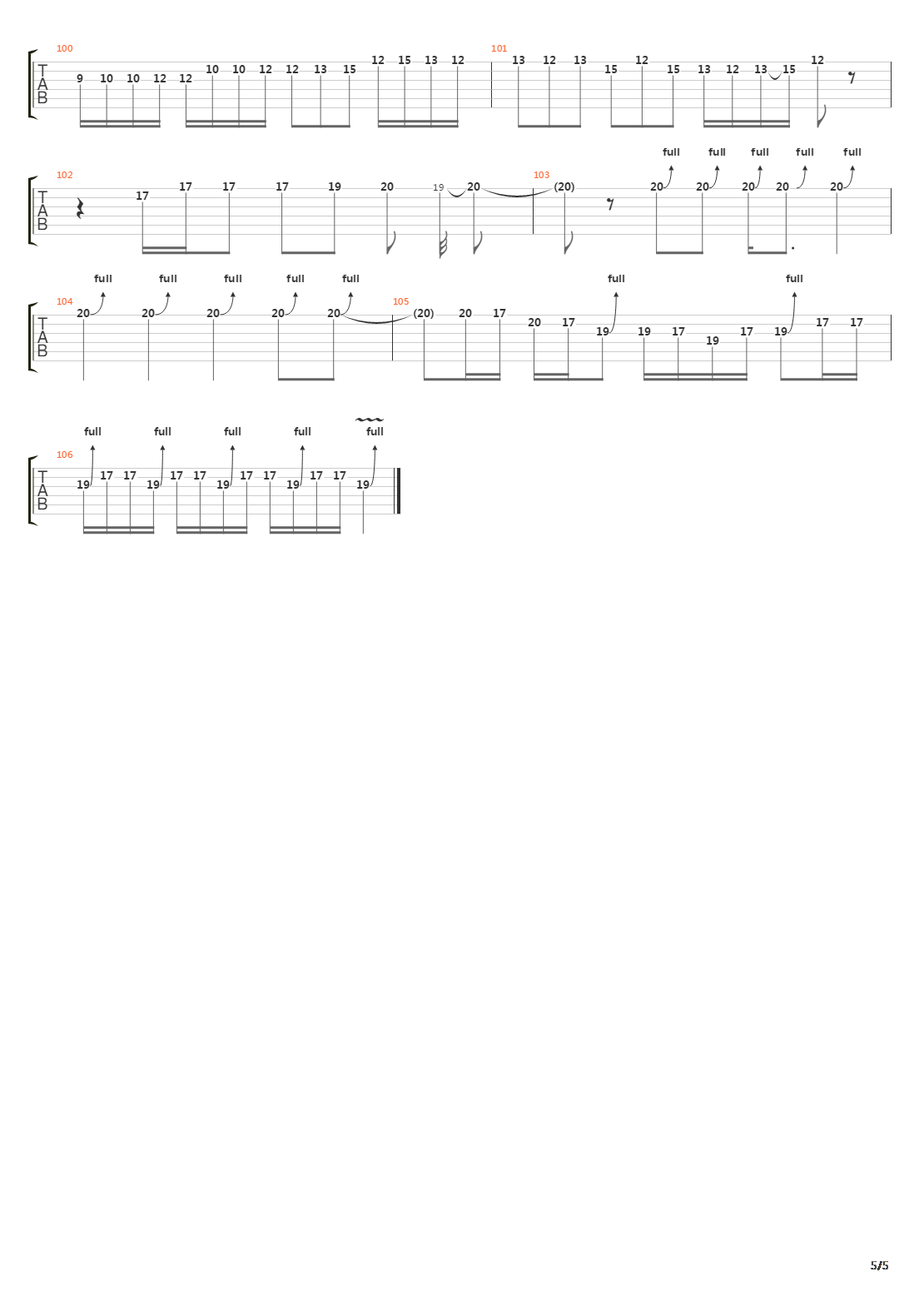 El Farol吉他谱