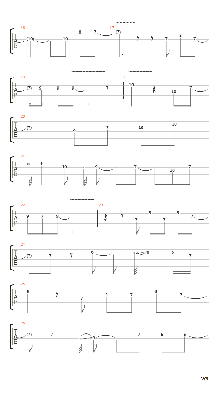 El Farol吉他谱