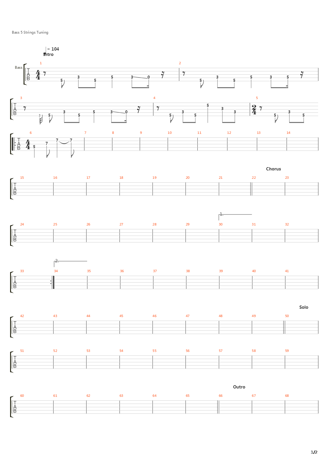 El Farol吉他谱