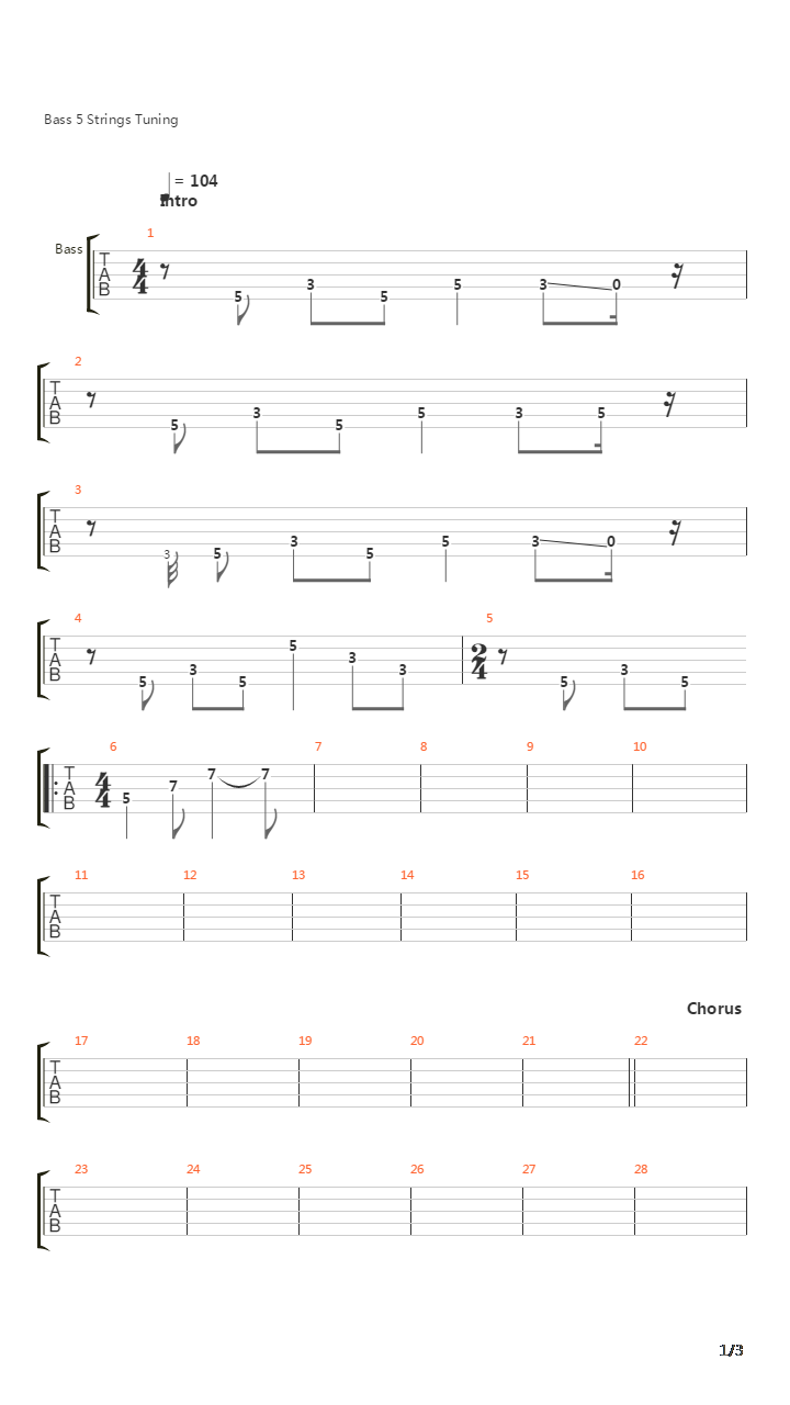 El Farol吉他谱