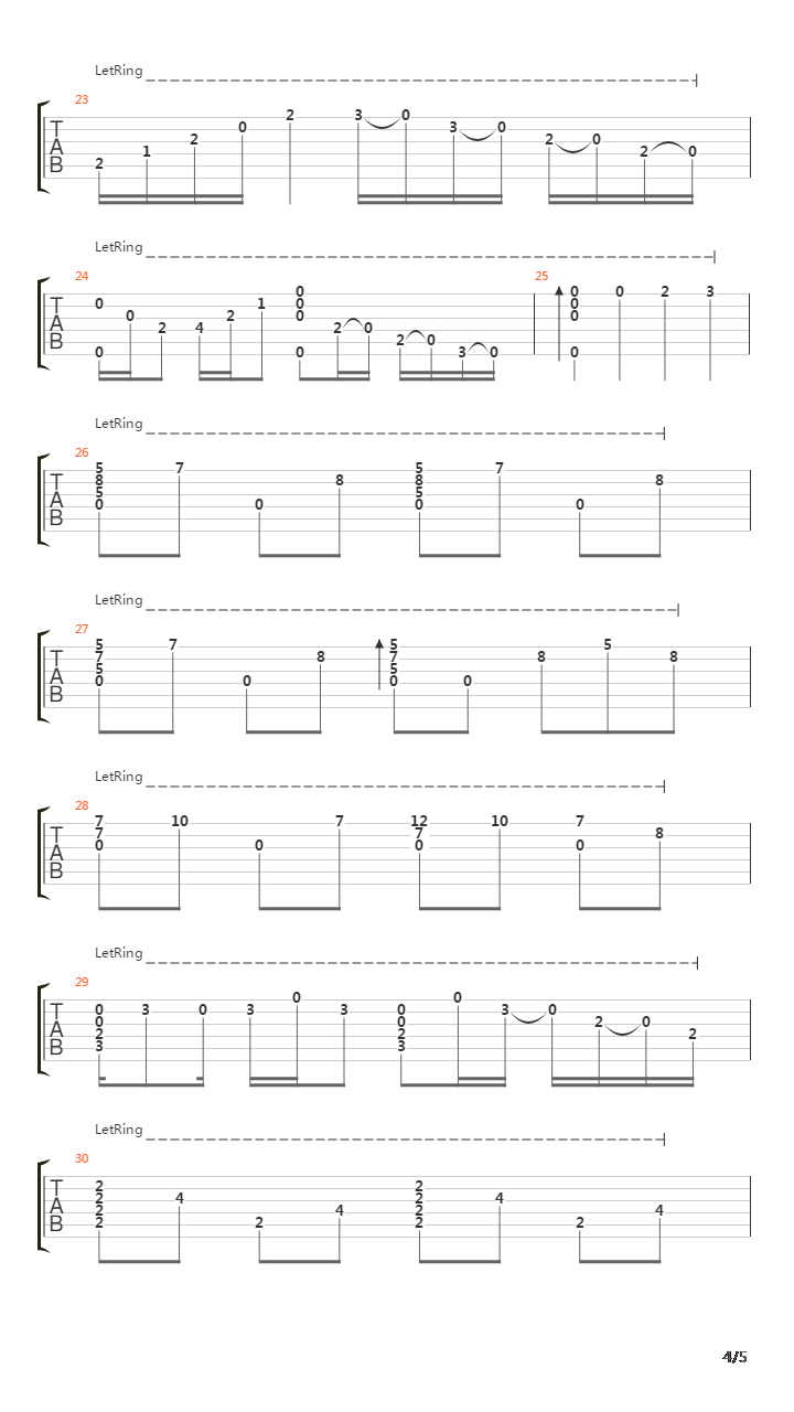 Europa吉他谱