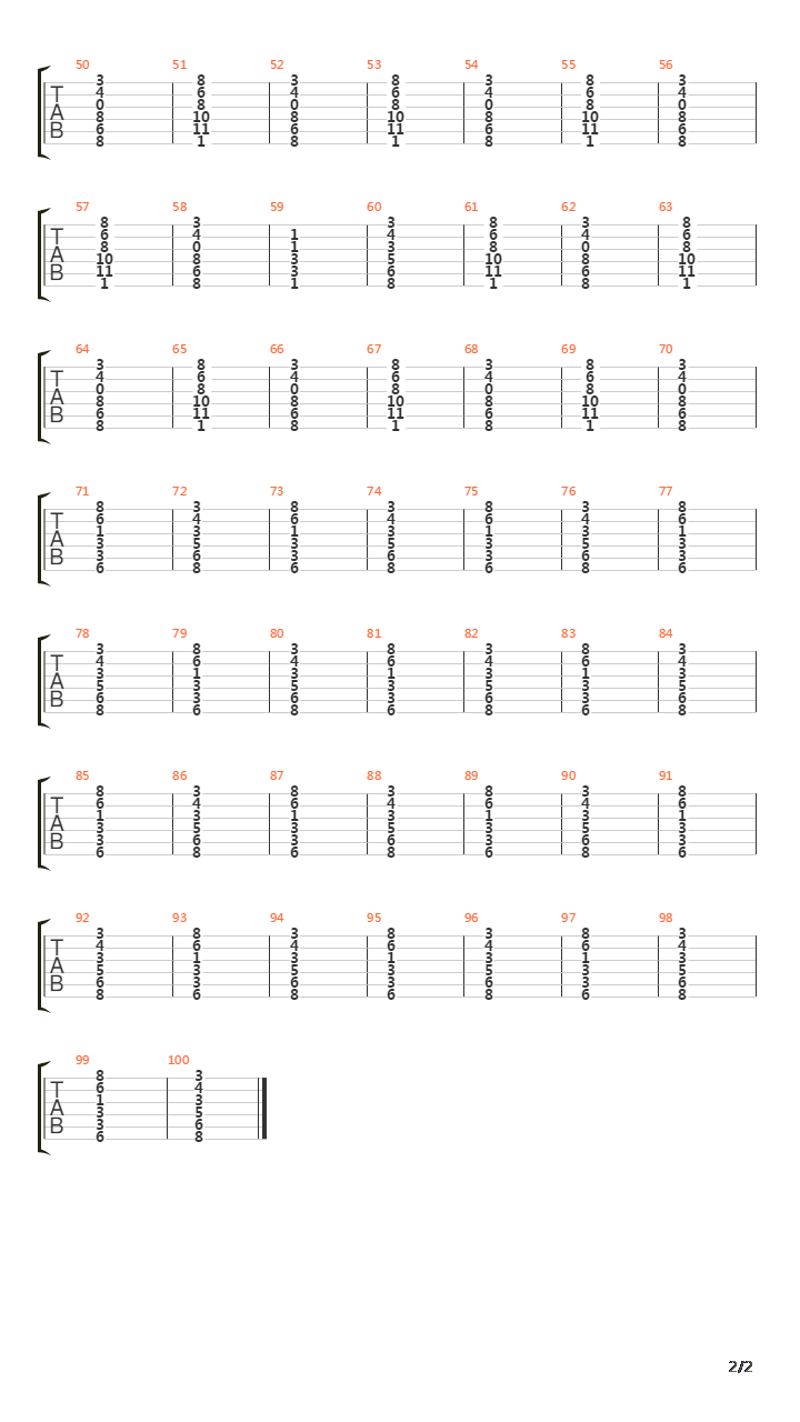 Europa吉他谱