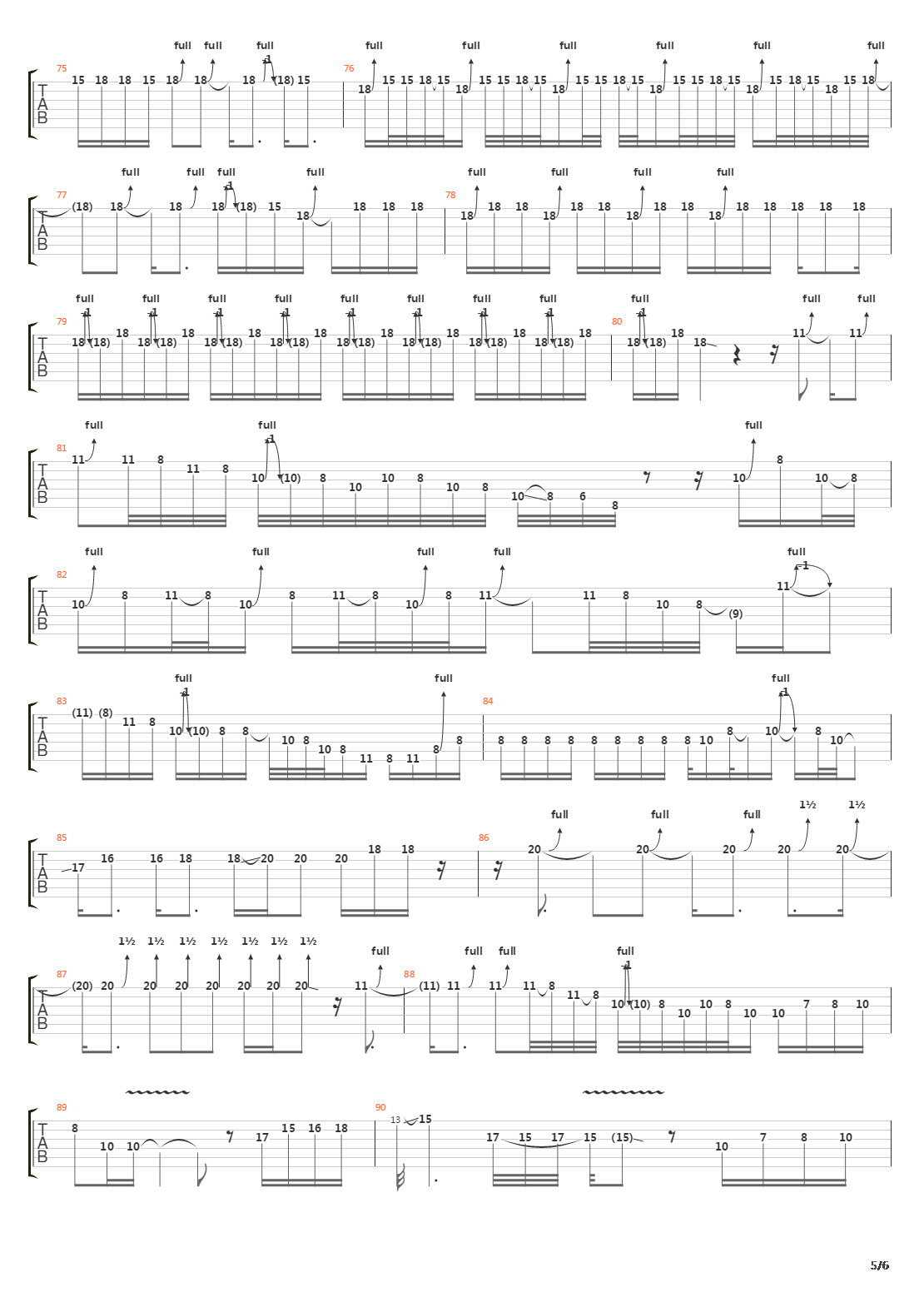 Europa吉他谱