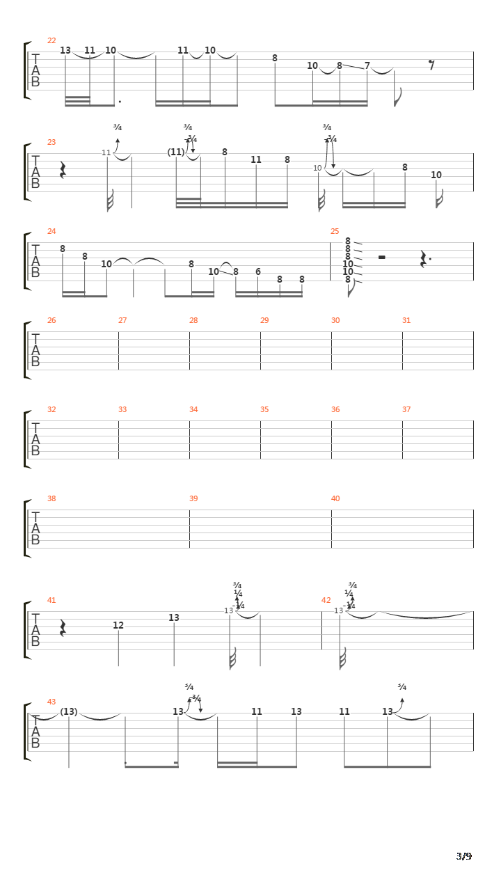 Europa吉他谱