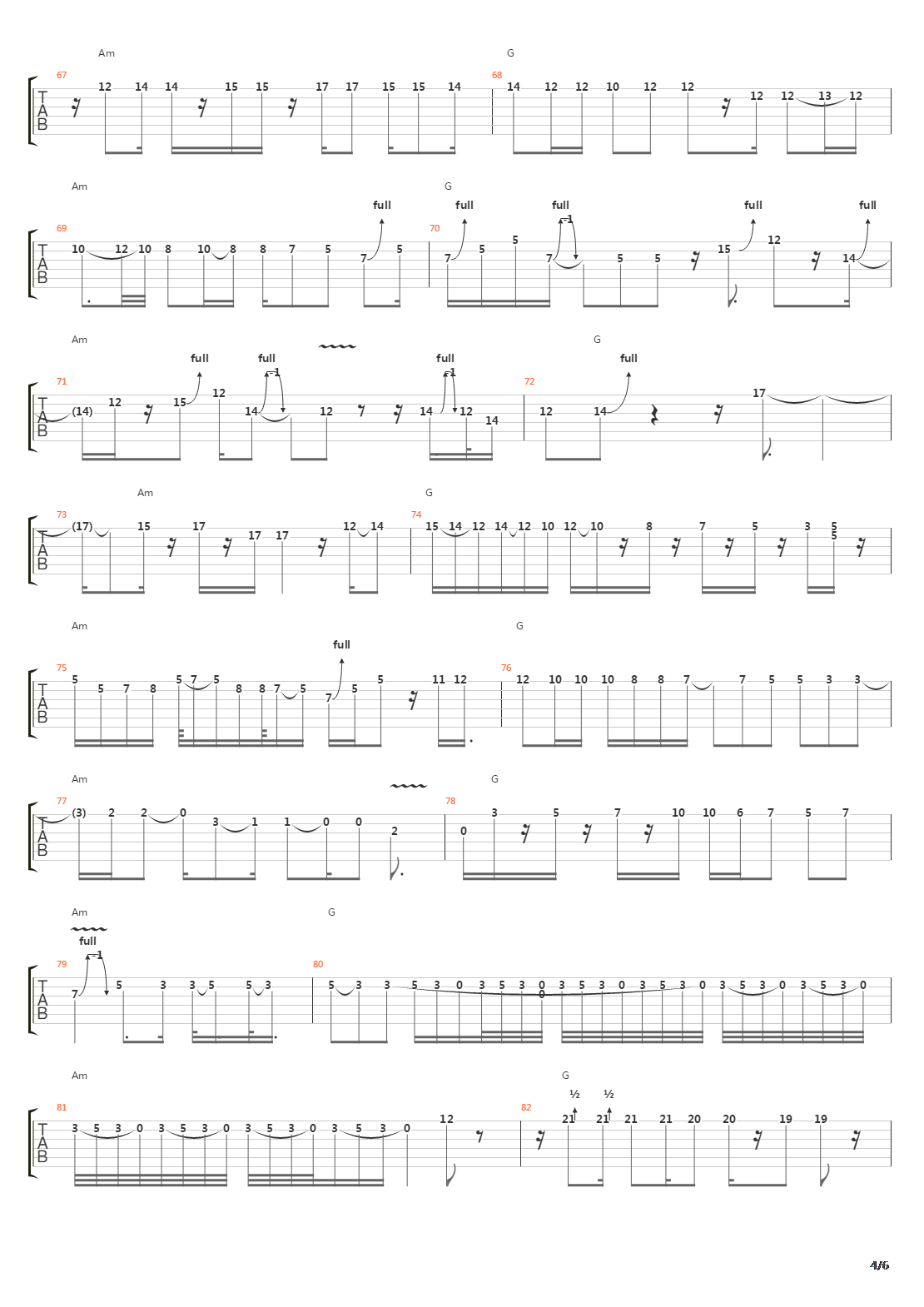 Samba Pa Ti吉他谱