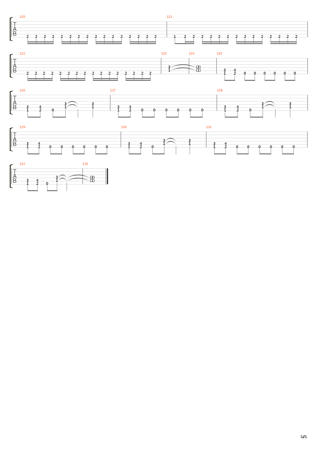 Return To The Eve吉他谱