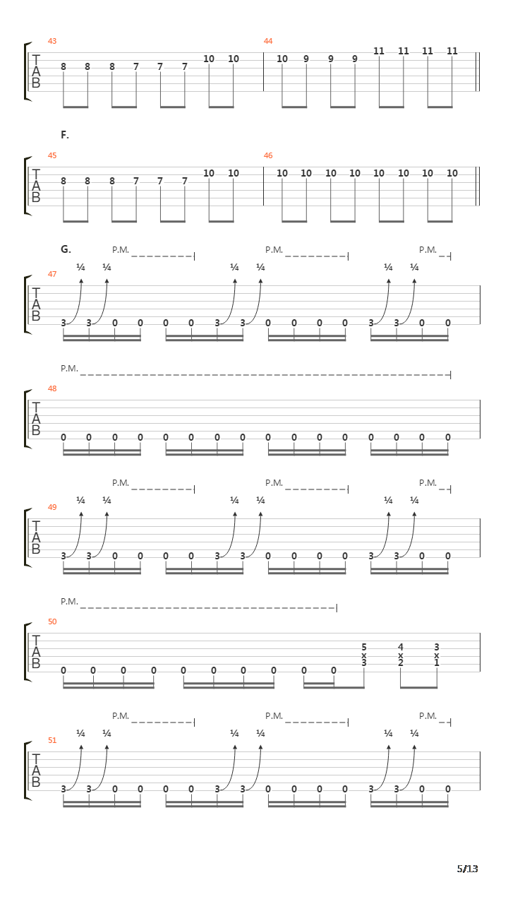 The Human Condition吉他谱