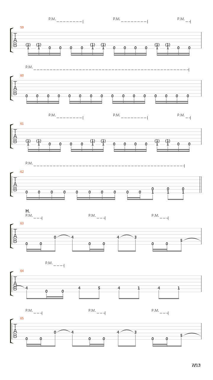 The Human Condition吉他谱