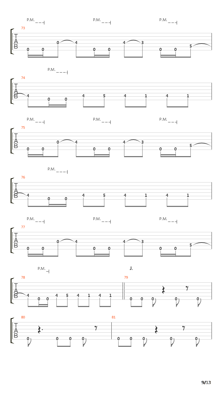 The Human Condition吉他谱