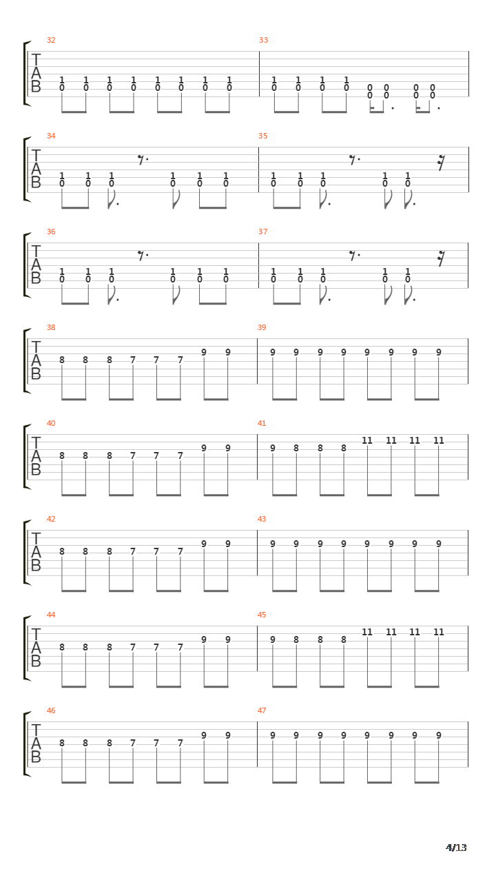 The Human Condition吉他谱