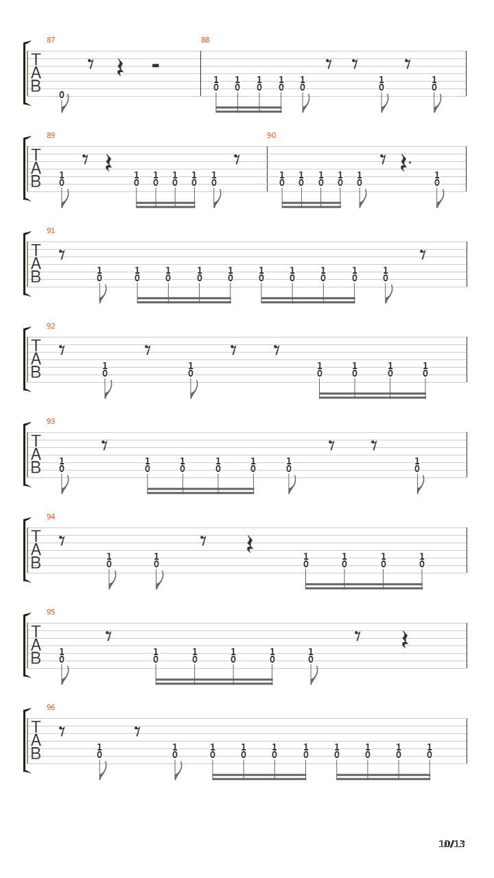 The Human Condition吉他谱